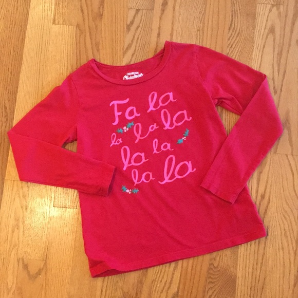 OshKosh Girls Christmas Shirt, size 7 - Picture 6 of 6